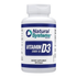 Natural Systems Vitamin D3 supplement bottle with 100 softgels, 5000 IU, from Farmacias Savia.