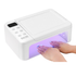White Sun 19Z 2-in-1 UV/LED nail lamp with hand pillow for at-home gel nail curing by Farmacias Savia