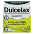 Dulcolax stimulant laxative comfort coated tablets in a 25-count blister pack, used for gentle bowel relief.