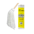 Heavy duty No. 24 cotton mop with wooden handle, ideal for cleaning, featuring a sturdy wooden pole and white cotton strands.