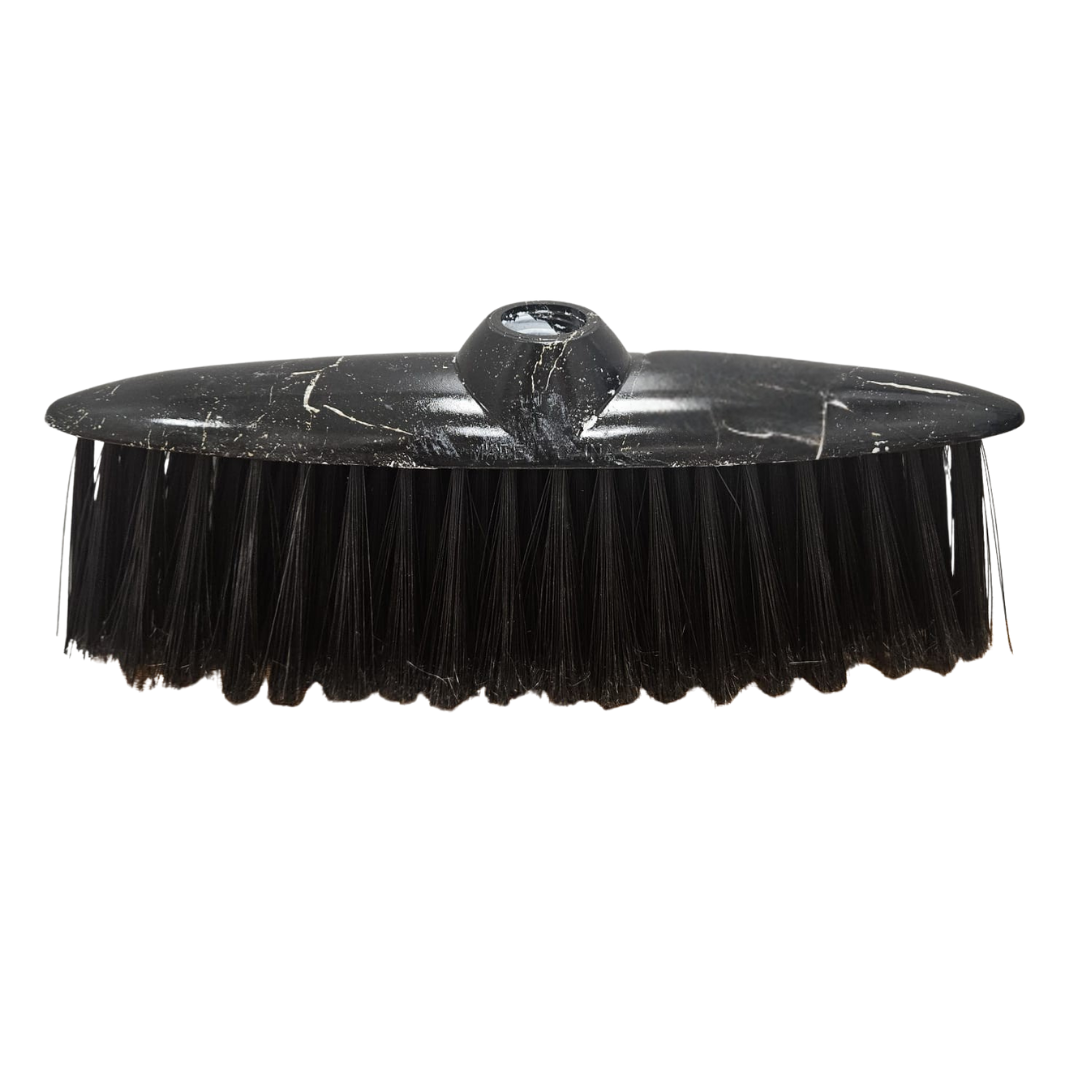 Multiuse broom model AA2023-10-732 from Farmacias Savia, showing the bristle head and handle for versatile cleaning.