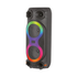 Farmacias Savia Sankey CH-8801 double 8-inch portable Bluetooth speaker with LED lights, showing the speaker with LED illumination.