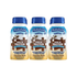 PediaSure Grow & Gain High Fiber Chocolate nutritional drinks, 6-pack, each 8oz, in bottles with chocolate flavor and nutrition labels.