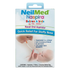 NeilMed Naspira Baby Nasal-Oral Aspirator in blue with soft silicone bulb for gentle nasal suctioning of infants