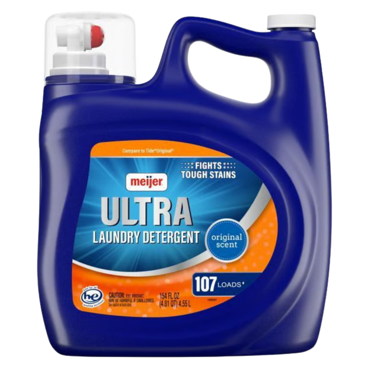 Meijer Ultimate Original laundry detergent 15-count pack, eco-friendly detergentes para la ropa by Farmacias Savia