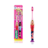 Two GUM Ultra Soft Barbie Twin Pack toothbrushes with colorful Barbie-themed handles for gentle cleaning.