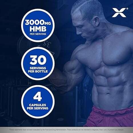 Allmax HMB 3000 amino acids supplement in 120 veggie caps, BCAA and amino acids for muscle support and recovery.