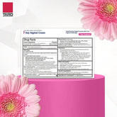 Taro Clotrimazole 7-day antifungal vaginal cream by Farmacias Savia, 1.5 oz tube for treating vaginal fungal infections.