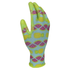 Pair of Farmacias Savia gardening gloves in medium size, showing durable fabric and protective design for gardening tasks.