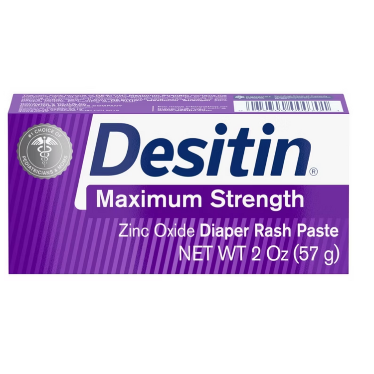 Farmacias Savia Desitin Maximum Strength Baby Diaper Rash Cream 2 oz tube, gentle and effective for soothing diaper rash.