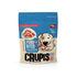Farmacias Savia Super Perro Crupis Pork Chop Bites dog treats in a 6 oz bag, showing crispy pork snack pieces for dogs.