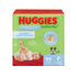 Huggies Active Sec baby diapers size P/1 for newborns, 44 count, featuring absorbent design and soft material for comfort.