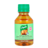 Farmacias Savia Capilo Almond Oil 4oz bottle with a clear label and golden liquid inside, ideal for hair and skin care.