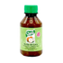 Farmacias Savia Capilo Coconut Oil 4oz bottle, clear container showing golden coconut oil for hair and skin care.