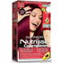 Garnier Nutrisse Ultra Color Burgundy Plum hair dye tube with packaging showing shade 