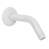 Plastic shower arm replacement by Farmacias Savia, universal fit, showing a white plastic shower arm with connector for bathroom use.