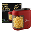 HomeBoss electric hot air popcorn maker from Farmacias Savia with a compact design and transparent popping chamber.