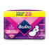 Nosotras overnight maxi pads for women, 28-count package, with absorbent hygiene feminine pads, shown in the image.