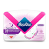 Nosotras Overnight Ultra Thin Sensitive Pads for women, 20 count, feminine hygiene product with discreet, thin design for comfort.