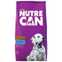Dry dog food Nutre Can for puppies, 4.4 lbs by Farmacias Savia, shown in a bag with kibble close-up.