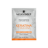 Farmacias Savia MaxyBelt Keratin & Silicone Leave-In Treatment bottle, 1.36 oz, with product label and applicator cap visible.