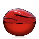 DKNY Be Tempted Eau De Parfum bottle with 3.4oz size, featuring a sleek design and golden accents.
