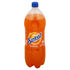 Sunkist Orange Soda 1.75L bottle with bright orange label and cap, featuring fresh orange imagery and bold branding.
