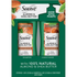 Suave Professionals Almond + Shea moisturizing shampoo and conditioner twin pack bottles for soft, healthy hair.