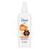 Dove Kids Care Hair Love 2-in-1 Detangler & Refresher Spray bottle, 8oz, with colorful label and pump dispenser