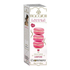 Strawberry flavored gluten-free macarons by Cuorenero, Italian cookies with pink and white shells, 1.48oz.