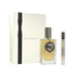 Dolce & Gabbana Devotion Pour Homme Eau de Parfum gift set with 4oz bottle and travel spray, showcasing elegant perfume packaging.