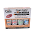 Gala Hair System Advanced Keratin Hair Surgery 4-Step Kit showing hair treatment bottles and application tools.