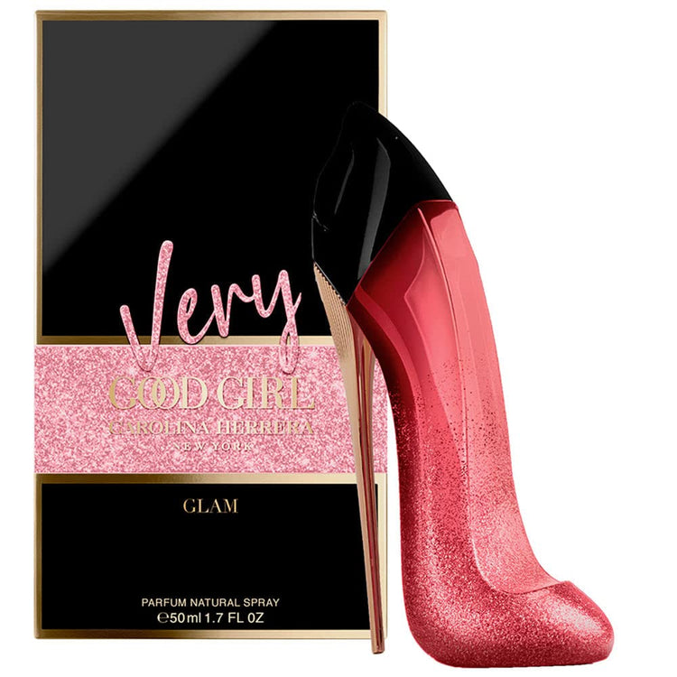 Carolina Herrera Very Good Girl Glam perfume for women in a 1.7 oz bottle, featuring a stylish scent and elegant packaging.
