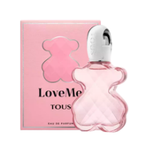 Farmacias Savia Tous LoveMe Eau de Parfum Spray for Women, 3 fl oz, elegant bottle with floral design and branding.