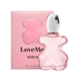 Farmacias Savia Tous LoveMe Eau de Parfum Spray for Women, 3 fl oz, elegant bottle with floral design and branding.