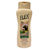 Flex Hemp Seed Oil Volumizing Shampoo by Farmacias Savia, 15oz bottle with herbal-infused formula for thickening hair.