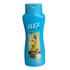 Flex Argan Oil Moisturizing Shampoo in 15oz bottle by Farmacias Savia, showing the shampoo bottle with label and cap.