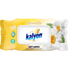 Kalyon Chamomile Wet Wipes by Farmacias Savia, 72-count pack, soft disposable wipes with chamomile for gentle skin cleaning.