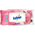Pack of Kalyon Pink Rose Wet Wipes by Farmacias Savia, 72 soft, scented wipes for gentle skin cleaning.