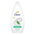Dove Fresh Care Cucumber & Green Tea Body Wash in 15.2oz bottle, featuring green tea and cucumber scent, Farmacias Savia branding