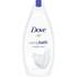 Dove Indulging Cream Caring Bath Soak in 15.2oz bottle, creamy formula for moisturizing and relaxing bath experience.