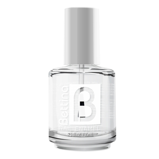 Farmacias Savia Bettina Base Top Nail Polish 0.5oz bottle with label, showcasing the cosmetic product for nails.