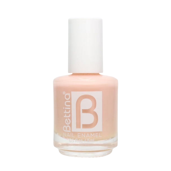 Farmacias Savia Bettina French 3 Nail Polish bottle with pink cap and label, 0.5oz, showcasing the cosmetic product.