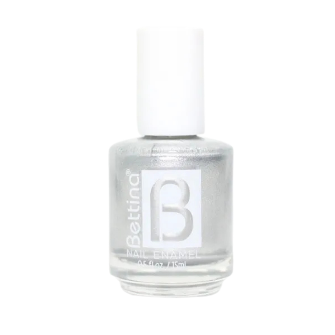 Farmacias Savia Bettina Allure 1267 nail polish bottle with black cap, 0.5oz, featuring vibrant, glossy nail color.