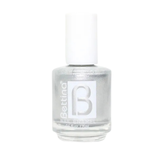 Farmacias Savia Bettina Allure 1267 nail polish bottle with black cap, 0.5oz, featuring vibrant, glossy nail color.