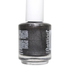 Black Hole Bettina nail enamel in 0.5oz bottle, glossy black cosmetic nail polish by Farmacias Savia.