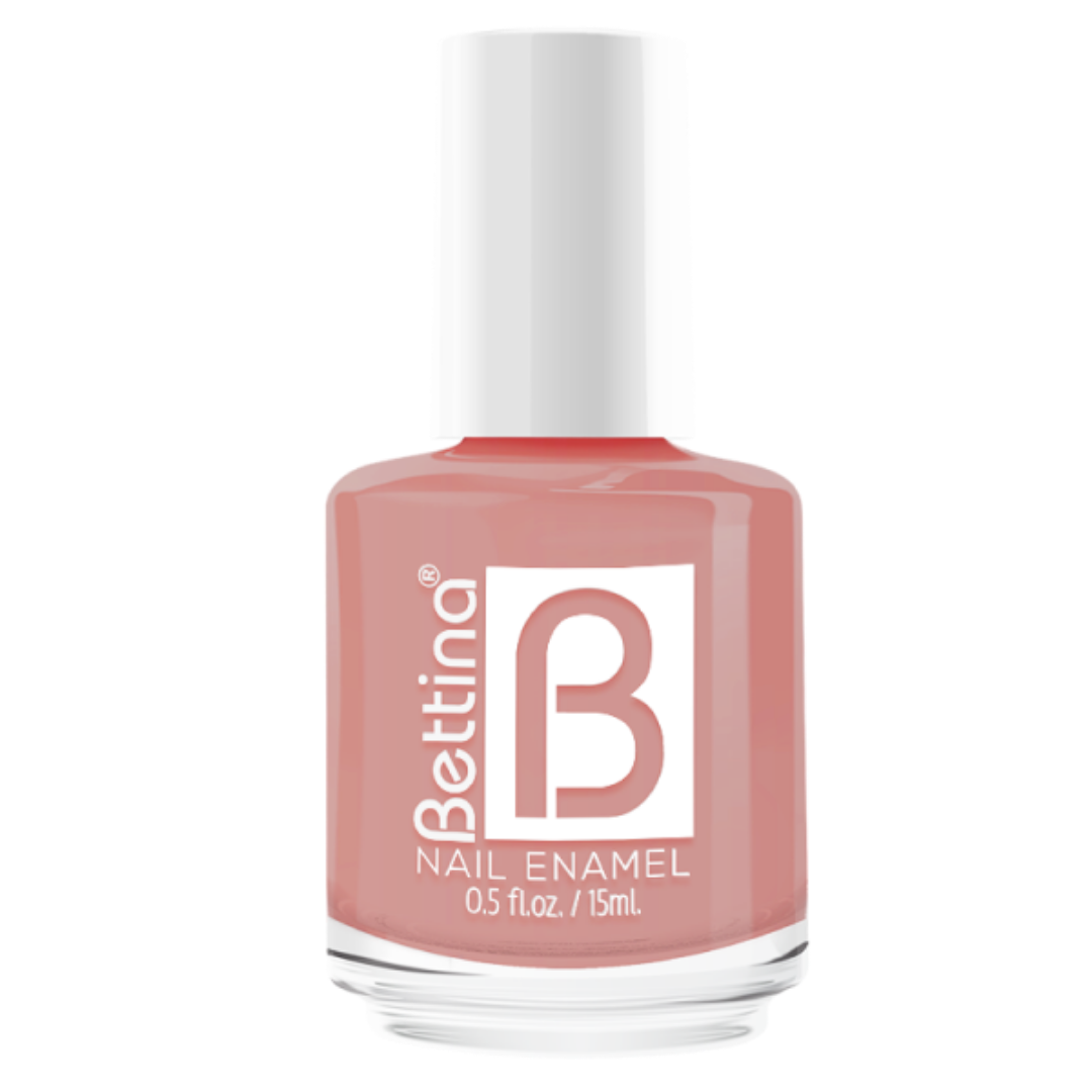 Bettina Nail Enamel Ballet in 0.5oz bottle, showcasing smooth, glossy light pink nail polish from Farmacias Savia.