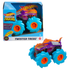 Die-cast Hot Wheels Monster Trucks Race Ace toy in 1:64 scale featuring vibrant truck design and detailed graphics.