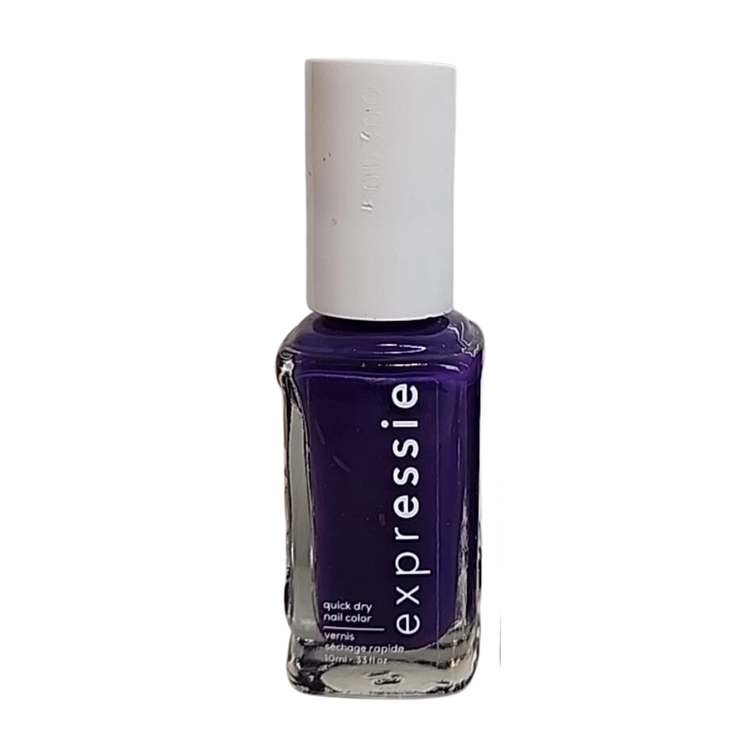 Essie Expressie Quick Dry Nail Polish in Take a Break 245, 0.33oz, with the bottle showing vibrant pink color and brand label.