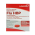 Box of Leader Flu HBP Relief Caplets by Farmacias Savia, showing 20 caplets in a white and blue package.